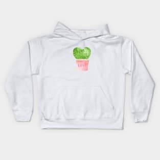 Love Cacti Kids Hoodie